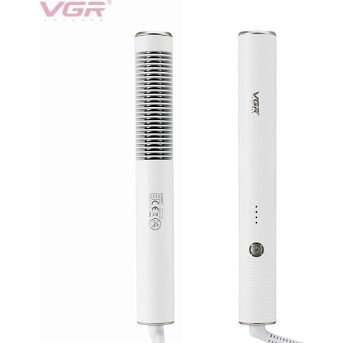 Electric Hair Straightener Comb Durable Electric Straight Hair Comb Brush Heated Ceramic Hair Straightening Brush 360 Rotatable