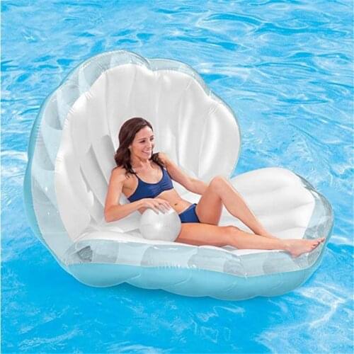 Giant Swimming Pool Inflatable Water Mattress Toys Bathing Mattress Rubber Ring Shell Unicorn Kayak Boat Ring