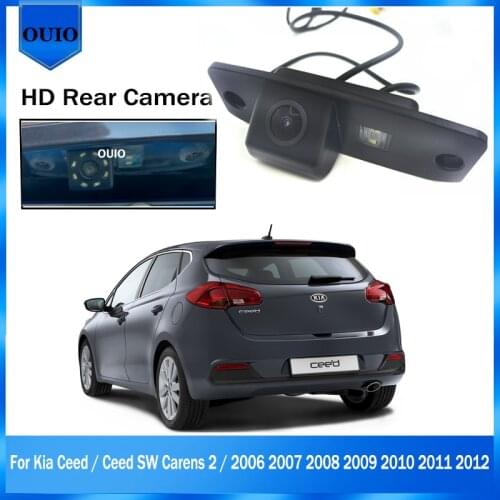 HD rear Camera For Kia Ceed / Ceed SW Carens 2 / 2006 2007 2008 2009 2010 2011 2012 Night Vision Backup Parking Reversing Camera