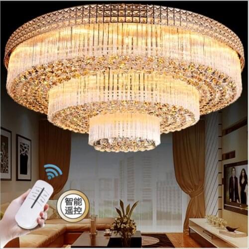L Living room Modern minimalist bedroom ceiling lamp restaurant crystal European atmosphere bedroom lamp warm lamps