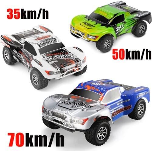 WLtoys A969-B/A 1:18 Electric 4WD RC Buggy Remote Control Car Radio-controlled Cars Highspeed RC Car 35-70km/h Off Road Truck