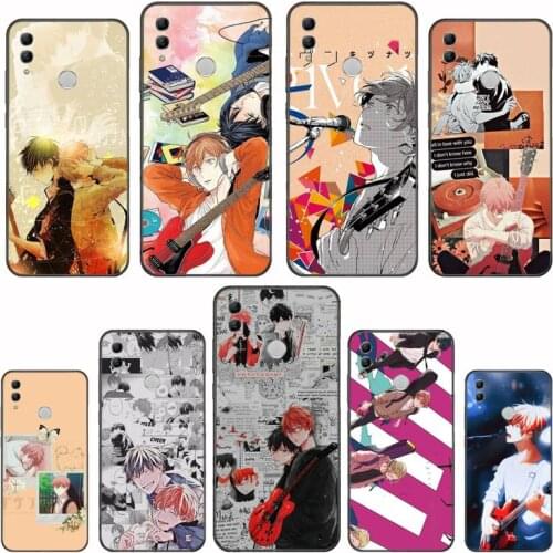 Japan Anime Given Soft black Phone Case For Huawei Honor view 7a5.45inch 7c5.7inch 8x 8a 8c 9 9x 10 20 10i 20i lite pro