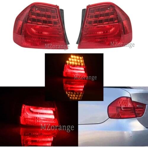 MZORANGE LED Rear Tail Light For BMW 3 SERIES E90 2008 2009 2010 2011 Warning Signal Stop Brake Lamp Taillight Car Assembly
