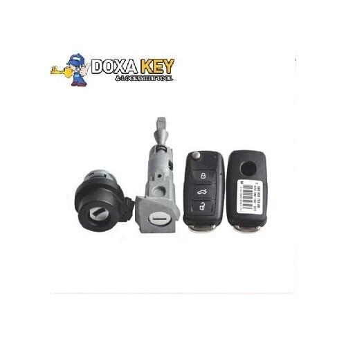 The new Jetta golf 202AD whole car lock full lock door lock forvw free shipping