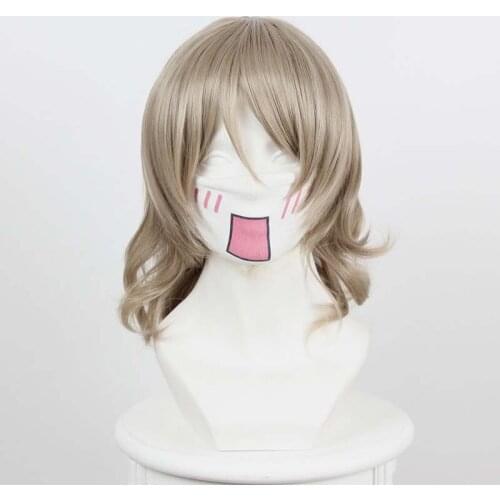 High quality You Watanabe Cosplay Wig Love Live! Sunshine!! Cosplay Costume Wigs Halloween Sythentic Hair Wigs + Wig Cap