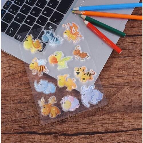 Animals Transparent Clear Stamps / Silicone Seals Roller Stamp for DIY scrapbooking photo album/Card Making