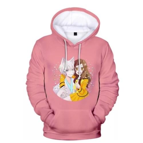 Streetwear Kamisama Love Hoodie 3D Anime Men/women Hoodies Sweatshirts Streetwear Boys/girls long Sleeve Kamisama Kiss Clothes