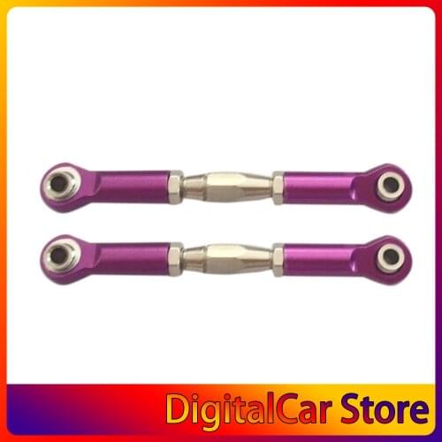 RC HSP 106017(06016) Purple Alum Steering Linkage For 1/10 Off-Road Buggy Truck