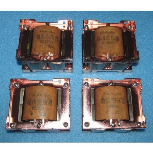Amplifier headphone output transformer, 8 ohm to 50 ohm 300 ohm output transformer, amorphous 4C core output transformer