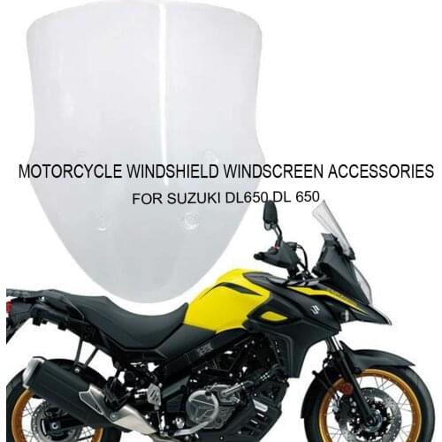 Motorcycle Windscreen Accessories Windshield Deflector Protector Shield Screen For Suzuki DL650 DL 650