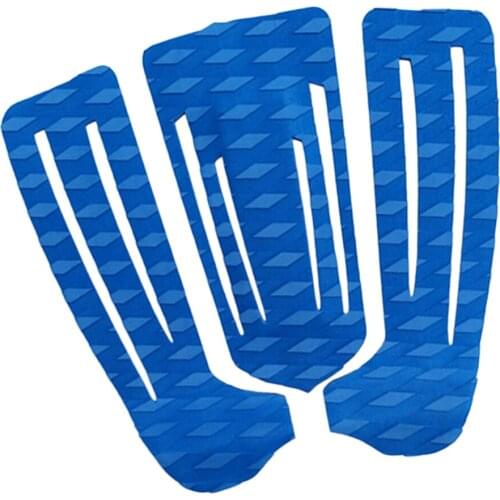 3Pcs Ultralight EVA Surfboard Traction Tail Pads Surfing Deck Grip Kiteboard DIY