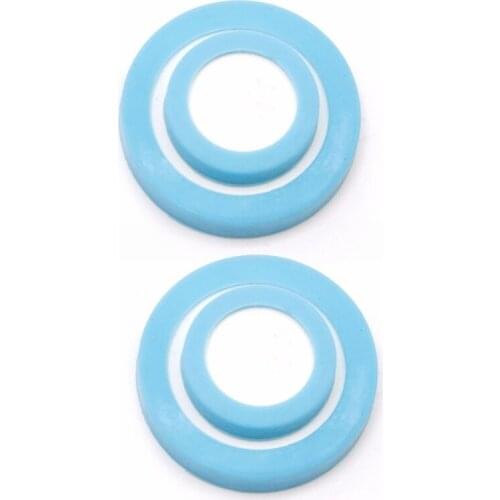 4x Aquarium CO2 Diffuser Atomizer Reactor Refinement Nano Ceramic Fish Tank Water Plant Carbon Dioxide Replacement Disc Slice Ki