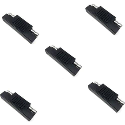 5PCS DIY SAE Polarity Reverse Adapter SAE to SAE Connector for Quick Disconnect Wire Harness SAE Connector and Maintainer