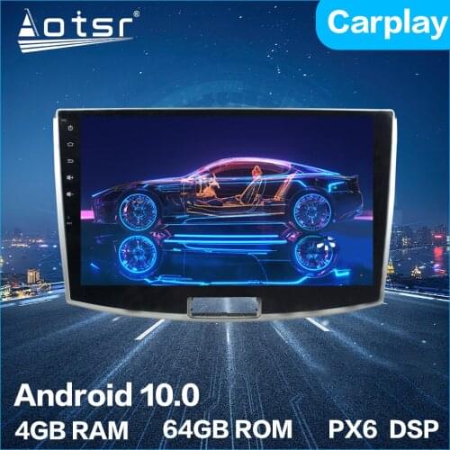Aotsr Android 10.0 4+64GB Car Radio Player GPS Navigation Car Stereo Multimedia Unit For Volkswagen VW Magotan 2012+ DSP Carplay