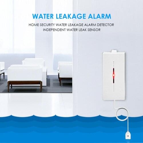 Home Alarm Water Leakage Alarm Detector Water Durable Strong Reliability High Sensitivity Leak Sensor Detection Flood Alert