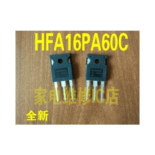 10PCS/ HFA16PA60C HFA16PA60CPBF Ultrafast Soft Recovery Diode
