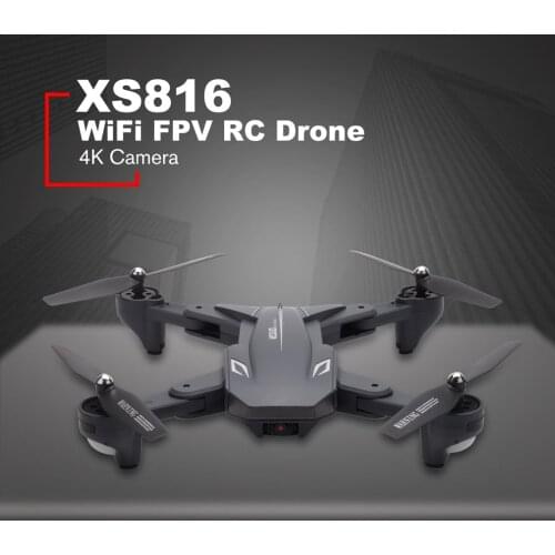 XS816 WiFi FPV RC Drone 4K Camera Optical Flow Smart RC Aircraft Foldable Selfie Drone VS XS809S XS809HW SG106