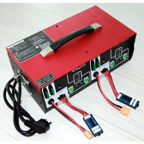 EV-PEAK 180V-240V 6S 800W (2x400W) Lipo Balance Charger (for Plant Protection Drone etc.)