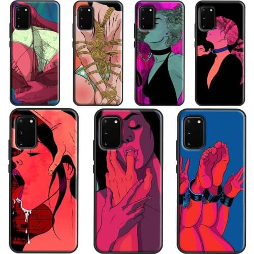 Hot Girls Bikini Sexy Cover For Samsung Galaxy S20 FE S21 Plus Note 20 Ultra S8 S9 S10 Note 10 Plus Phone Case