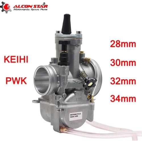 Alconstar PWK 28 30 32 34 mm Motorcycle Carburetor Carb ATV Buggy Quad Go Kart Dirt Bike Jet Boat Fit On 2T 4T JOG DIO