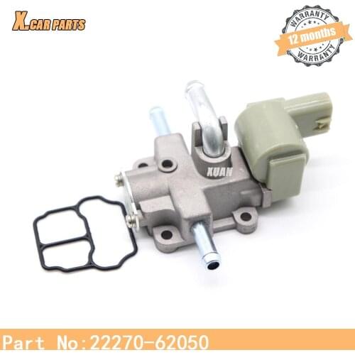 Idle Speed Motor Idle Air Control Valve IACV 22270-62050 For Toyota Tacoma Tundra 4Runner T100 3.4L 1996-2004