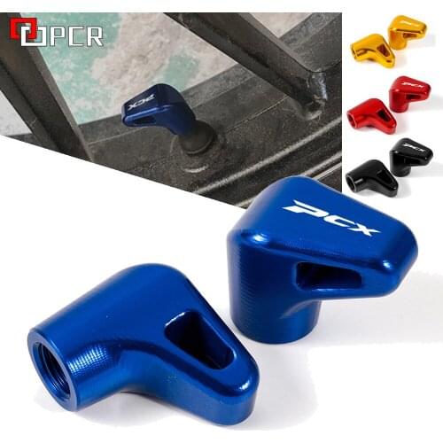 Motorcycle Tyre Valve Cover Tire Air Port Stem Cap Plug CNC Aluminum for honda PCX 125 PCX125 PCX150 PCX150