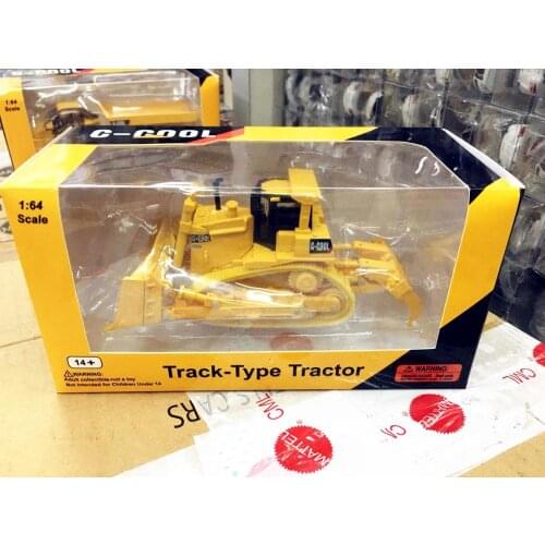 1/64 Construction vehicles Track-Type Tractor Diecast Model C-COOL Model