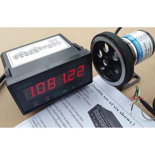 High Precision Length Measure Counter Tool Kits 1 cm Resolution + 300mm Wheel