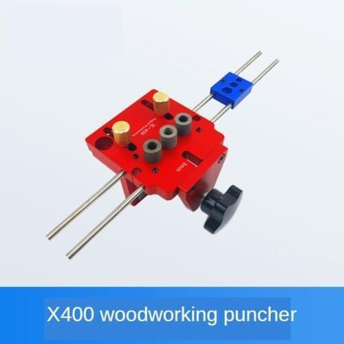 Fixture Set Tenon Pocket Hole Punch Locator Drill Guide Wood Locating Pin Woodworking Tools Furniture Connection