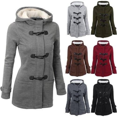 Okkdey Women's Hooded Coats