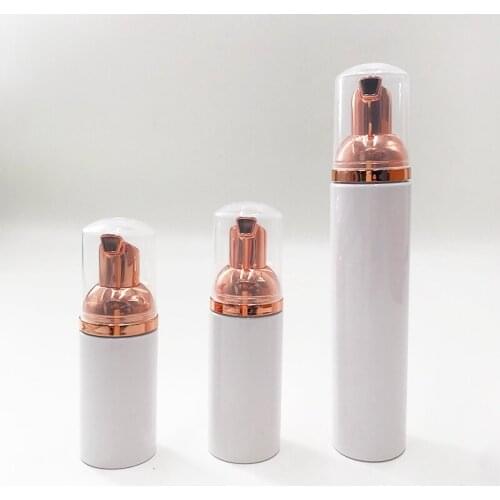 10pcs/lot 30ml 40ml 100ml Plastic Foaming Bottle Refillable Empty Cosmetic Bottle lashes Cleanser Soap Dispenser