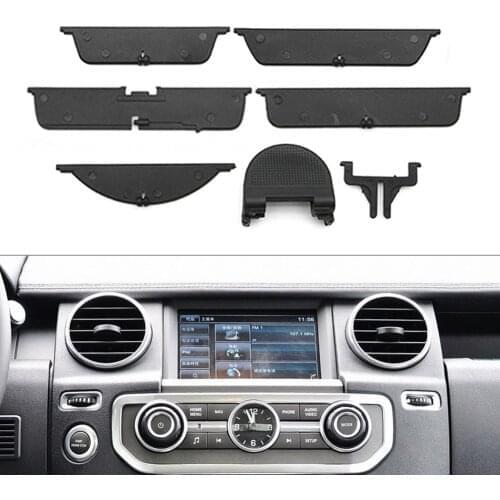 7 Pcs Car Front A/C Air Conditioning Vent Outlet Tab Clip Repair Kits For Land Rover LR3 LR4 Discovery 3/4