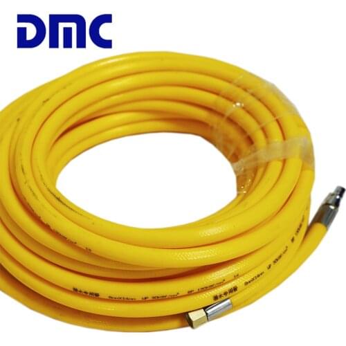 DMC Hose With Diving Nozzle 8mm PVC Scuba Diving Breathing 15m Hose Diving Club Recreational Diving Rebreather 50 Feet Soft Tube