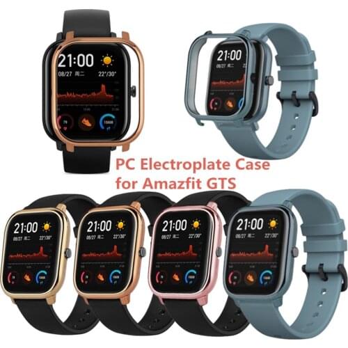 Smart Watch Protective Case For Amazfit GTS Anti-scratch Shockproof Frame Bumper PC Watch Protector Cover Smartwatch Accessories