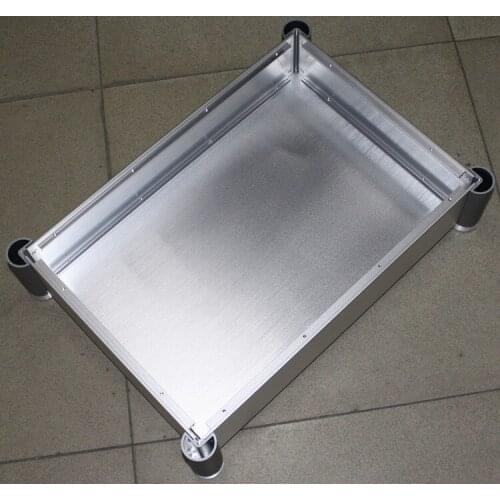 0054 WA62 Full aluminum enclosure Power amplifier chassis Tube amplifier chassis 310*450*105mm