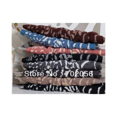 Womns Zebra Print Leg Warmers LEG Boot CORVER Sexy Socks 20 pairs/lot #2461