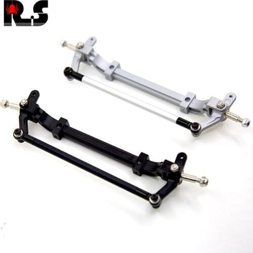 1PCS Metal Front Axle with Steering Link for 1/14 Tamiya Tractor Truck RC Car Parts