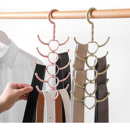 1 Pcs Rotatable 10-claw Multi-purpose Hook Hanger Hanger Scarves Scarf Coat Rack Plastic Shoe Hook Shoe Belts Scarf Hanger