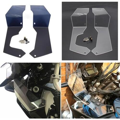 2012-2015 NEW Motorcycle Accessories FOR Honda VFR1200X Crosstourer Side Windshield Windscreen Handshield Wind Deflector