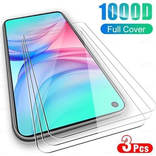 3Pcs Tempered Glass For Infinix Hot 10 9 8 Play Pro Lite Hot10 Hot9 8Lite 10Play Original Phone Screen Protector Explosion-proof