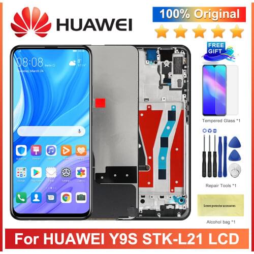 6.59'' Original for Huawei Y9S LCD Display Digitizer Assembly Touch Display Apply to Huawei Y9 s STK-L21 STK-LX3 STK-L22 lcd