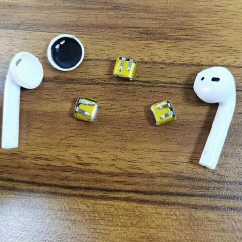 1/2/4pcs new for 3.7v iphone i7 i8 i9s i10 xiaomi huawei Bluetooth Unlimited headset battery 30mah Deaf-aid