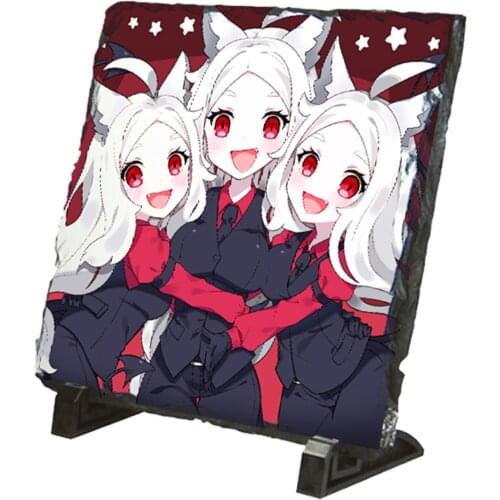 MERCHANDMANIA board chalkboard girls DEMONIACAS KEMONOMIMI photo holder picture frame ornament home gift personalized offer