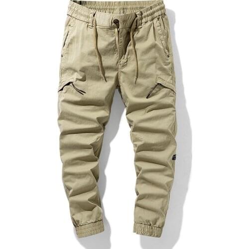 New Hip Hop Joggers Cargo Pants Men Harem Pants Casual Multi-Pockets Trousers Mens Sweatpants Streetwear Casual Men Pants S-5XL