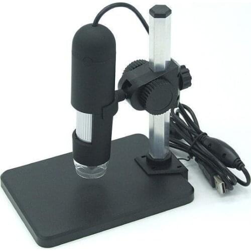 High-Definition Electron Microscope Photograph 1000X 8 Led Lights Video Microscope Stereo Microscope