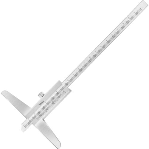 Depth Measuring Tool Micrometer Vernier Heavy Duty Precise Accurate Accuracy Step Woodworking Internal Metal Caliper