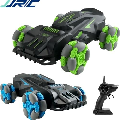 JJRC Q80 10km/h High Speed RC Stunt Car Drift Buggy 360 Rotation Anti-collision Tire Outdoor 2.4G Remote Control Car for Kids