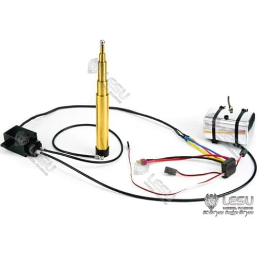 Hydraulic Pump Cylinder Set Retractable LESU 130MM Spare Part 1/14 RC DIY TMY Dumper Truck TH13469-SMT3