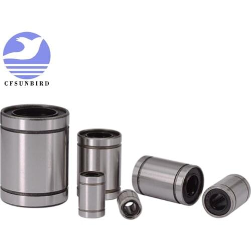Linear Ball Bearing Bushing LM8UU LM6UU LM5UU LM10UU LM12UU LM20UU for 3D Printer Carbon Chromium Bearing Steel