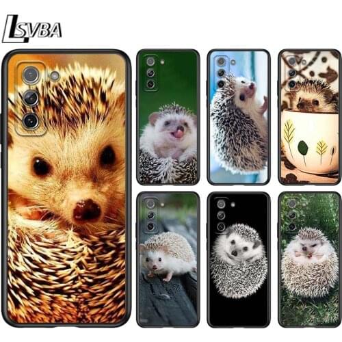 Cute Hedgehog for Samsung S20 FE Ultra Plus A91 A81 A71 A51 A41 A31 A21 A11 A12 A72 A52 A42 A32 A12 Phone Case
